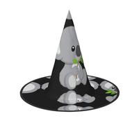 VXXNlnn 2 PCS Halloween Hat - Witches Green leaf koala Print Decor Party, Cosplay Role Play Festival Carnival Headband for Festive, Easter