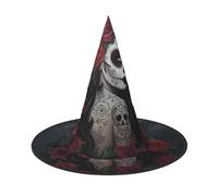 VXXNlnn 3 PCS Halloween Hat - Witches Day of the Dead Girl Print Decor Party, Cosplay Role Play Festival Carnival Headband for Festive, Easter