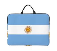 VXXNlnn Argentine flag Print 14in Laptop Case Sleeve Bag - Portable Handle, Ideal for Business Trips, Commuting, and Travel