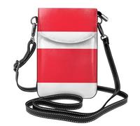 VXXNlnn Austrian flag Print Small Cell Phone Purse â€“ Roomy Wallet with Adjustable Strap, Perfect for Travel and Daily Life