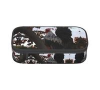 VXXNlnn Backyard Chickens Print Pencil Case – Multi-Purpose Pen Organizer, Stationery Bag, Perfect for School, Office, and Travel