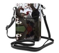 VXXNlnn BackYard Chickens Print Small Cell Phone Purse â€“ Roomy Wallet with Adjustable Strap, Perfect for Travel and Daily Life