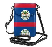 VXXNlnn Belize Flag Print Small Cell Phone Purse â€“ Roomy Wallet with Adjustable Strap, Perfect for Travel and Daily Life