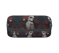 VXXNlnn Day of The Dead Girl Print Pencil Case – Multi-Purpose Pen Organizer, Stationery Bag, Perfect for School, Office, and Travel