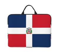 VXXNlnn Dominican Republic Print 14in Laptop Case Sleeve Bag - Portable Handle, Ideal for Business Trips, Commuting, and Travel