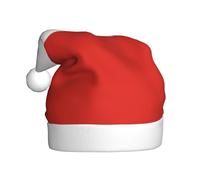 VXXNlnn Festive Christmas Hat for Adults – Unisex Santa Hat with Flag of Chile Print Design, Perfect for Xmas, Holiday Parties