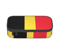VXXNlnn Flag of Belgium Print Pencil Case – Multi-Purpose Pen Organizer, Stationery Bag, Perfect for School, Office, and Travel
