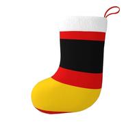 VXXNlnn German flag Print Christmas Stocking 18 Inches â€“ Fireplace Hanging Holiday Party Decoration, Happy Home Decor