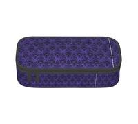VXXNlnn Ghost Swarm Print Pencil Case – Multi-Purpose Pen Organizer, Stationery Bag, Perfect for School, Office, and Travel