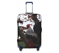 VXXNlnn L Suitcase Cover Protector – Backyard Chickens Print Luggage Travel Accessories, Stretch Baggage Cover for Business Trips