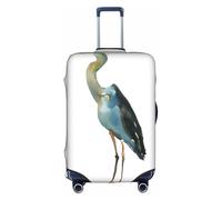 VXXNlnn L Suitcase Cover Protector â€“ Long-Beaked Heron Print Luggage Travel Accessories, Stretch Baggage Cover for Business Trips