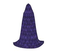 VXXNlnn M Halloween Hooded Cape â€“ Unisex Ghost swarm Print Cosplay Robe for Party, Carnival, Comic Exhibition, Easter & More
