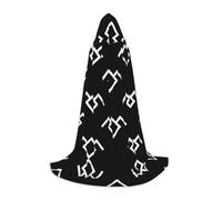 VXXNlnn M Halloween Hooded Cape â€“ Unisex Twin Peaks Owl Print Cosplay Robe for Party, Carnival, Comic Exhibition, Easter & More