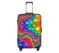 VXXNlnn M Suitcase Cover Protector – Bright Color Print Luggage Travel Accessories, Stretch Baggage Cover for Business Trips