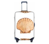 VXXNlnn M Suitcase Cover Protector â€“ Scallop Seashell Print Luggage Travel Accessories, Stretch Baggage Cover for Business Trips