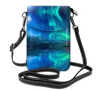 VXXNlnn Northern Lights Print Small Cell Phone Purse â€“ Roomy Wallet with Adjustable Strap, Perfect for Travel and Daily Life