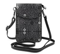 VXXNlnn Supernatural Inspiration Print Small Cell Phone Purse â€“ Roomy Wallet with Adjustable Strap, Perfect for Travel and Daily Life