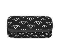 VXXNlnn Twin Peaks Owl Print Pencil Case - Multi-Purpose Pen Organizer, Stationery Bag, Perfect for School, Office, and Travel