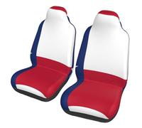 VXXNlnn Universal Auto Front Seat Covers - Fits Car SUV Sedan Truck - Flag of Texas Full Print Design, Elasticity