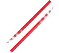 VXXTYB Car Side Strip Stickers,for Jag-uar E-Pace/F-Pace/I-Pace/F-Type/XE/XF/XJ/X-Type,Long Stripes Side Body Decals,DIY Side Skirt Self Adhesive Stickers,Car Styling Decoration Accessories,Ered