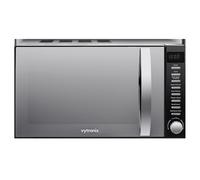VYTRONIX VY-HMO800 800W Digital Microwave Oven | Freestanding Microwave with 5 Power Levels, Clock & Timer Function | Black Microwave with Mirrored Front, 20 Litre Capacity-hmo800