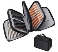 VYAOCJL 72 Packs Multifunction Pencil Bag, Pencil Case Large Capacity, 72 Slots Pen Penc il Ca se Holder, Multi-Layer Pen cil Cas e,Large Colored Pencil Case High Capacity Zipper Pen Bag
