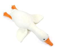VYAOCJL Goose Stuffed Animal, Very Big Huge Goose Plush Pillow Toy, Cute Giant White Goose Stuffed Animal Duck Plush Pillow(50cm)