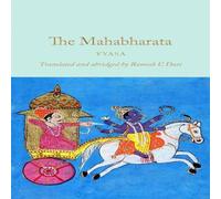 Vyasa The Mahabharata Hardback Book in White Vyasa White