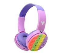 Vybe PushPop Fidget Tool AUX Cable Wireless 'Kids Headset' Purple Vybe Purple