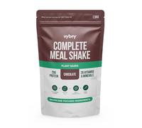 vybey® Protein-Rich Nootropic Complete Meal Replacement | Plant Protein Based | 29g Protein | 26 Vitamins & Minerals | 100% Real Food | Chocolate Flavour