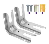 VYF Anti Tip Bracket for Stove, WP3801F656-51,Floor or Wall Mount Anti Tip Bracket Compatible with Whirlpool, Kenmore, KitchenAid, Maytag, Range,Stove,Oven (2 Set)