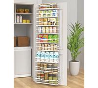 VyGrow 9-Tier Over The Door Storage, Over the Door Organizer for Pantry Kitchen Laundry, White