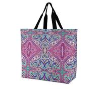VYJLOO Mysterious Purple Womens Handbag Shopping Tote Bag Top Handle Shoulder Bag 40x16x40cm