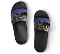 VYJLOO Slippers For Women Cartoon Girl House Slides Thick Sole Shower Sandals For Indoor Outdoor