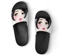 VYJLOO Slippers For Women Girl Gentle House Slides Thick Sole Shower Sandals For Indoor Outdoor