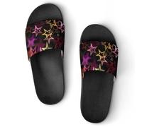 VYJLOO Slippers For Women Pink House Slides Thick Sole Shower Sandals For Indoor Outdoor