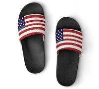 VYJLOO Slippers For Women Usa House Slides Thick Sole Shower Sandals For Indoor Outdoor