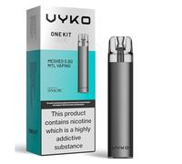 VYKO One Kit Slim Pod Vape Kit - E-cigarette Starter Vape Kit, Long Lasting 500mAh Battery, Inhale Draw Activation, MTL Vaping (One Kit Slim Pod Kit)