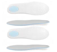 Vyloky 2 Pairs of Insoles 1.5/2.5/3.5 cm Height, Can Be Cut to Size, Breathable, Shock Absorbent, Soft & Non-Slip, Unisex (3.5 cm, 255 mm)