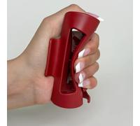 Vyloky Soft Silicone Shark Clip Secure Premium Feeling Shatterproof Non-Slip Hair Red Apricot Black White (Pink)