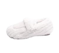 VYLYNL Toddler Shoes Girls Snow Boots Fashionable Winter Children Boots Boys And Girls Cotton Shoes Flat Bottom Plush Warm Slip On Comfortable Non Slip Solid Color Girls Size (White, 11 Little Child)