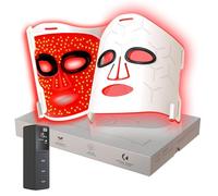 VYM Infrared Light Therapy Mask: High Power for Glowing Skin Ultra-Thin, Rechargeable Luxury - White Line