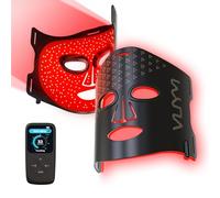 VYM Infrared Light Therapy Mask - High Power for Ultra-Thin Radiant Skin - Luxury Refillable Gift - Black