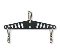 Vymlo Multi-Grip LAT Pull Down Bar for Home Gym Fitness Spreader Plate LAT Pulldown Attachments System Cable Machine Handle