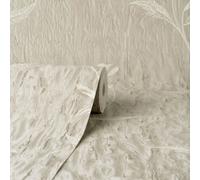 Vymura Bellagio Taupe Floral Heavyweight Wallpaper M95652