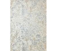 Vymura M95678 Capri Palm Landscape Italian Heavyweight Vinyl Wallpaper, Natural/Grey