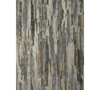 Vymura M95699 Gianni Plain Heavyweight Vinyl Wallpaper, Charcoal Taupe