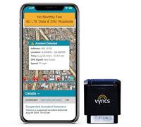 VYNCS Premium: No Monthly Fees GPS Tracker OBD 3G Vehicle GPS Tracking, Teen Driver Safety VPOBDGPS1