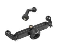 Vynetra 17mm Ball Joint Splitter Device 1 To 3 Mount Conversion 17mm Three Ball Head Adapters For Content Creation Workstations Multiple Device Car Phone Holder Adapters