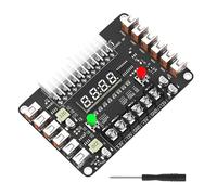 Vynetra 24P Power Supply Adapter From 24Pin To 12Port USB Expansion With Voltages Toggle Switches Side Insert